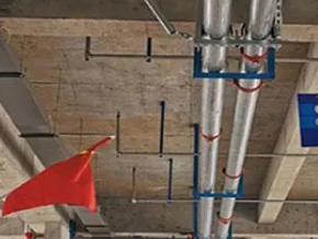 邗江管廊支架的安装方法